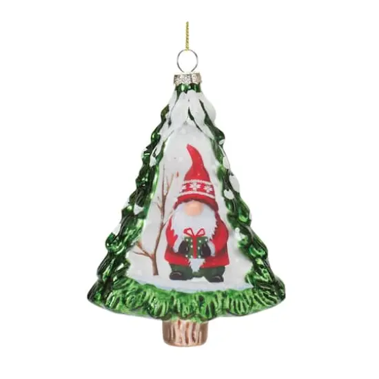 12ct. 6" Gnome Pine Tree Ornaments {4}
