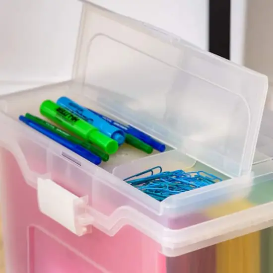 IRIS Portable Craft Storage Tote {15}