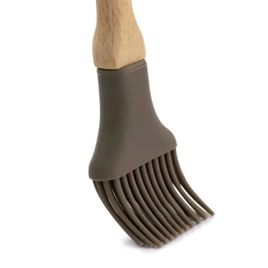 Martha Stewart Taupe Silicone Mini Brush Kitchen Utensil {3}