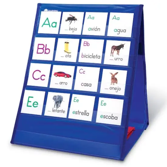 Learning Resources Double-Sided Tabletop Pocket Chart {1}