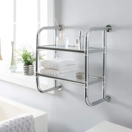 Organize It All 2-Tier Hanging Bath Shelf  {5}