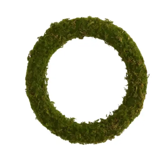 20" Green Moss Wreath {1}