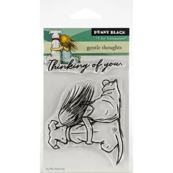 Penny Black Gentle Thoughts Clear Stamps {1}
