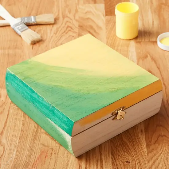 Curved Sides Wooden Box by Make Market&reg; {3}