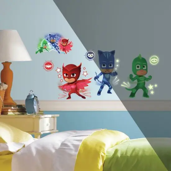 RoomMates PJ Masks Peel & Stick Wall Decals {4}
