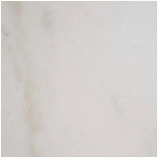 White Marble Geometric Accent Table with Gold Metal Rectangular Stand {7}