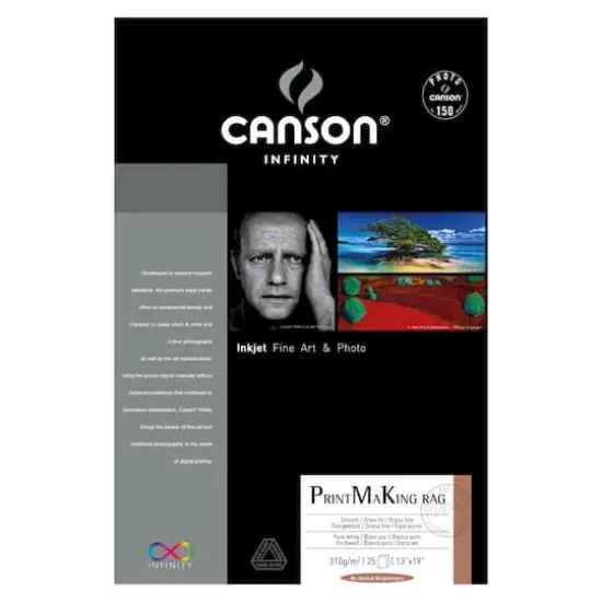 Canson&reg; Infinity BFK Rives Photo Paper, 13" x 19" {1}