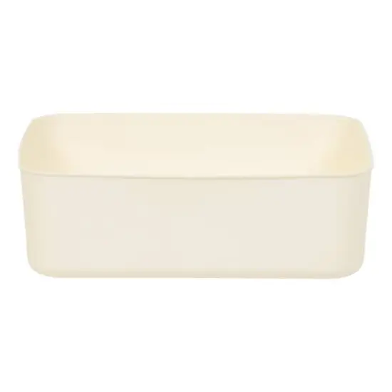 IRIS&reg; Medium Cream Nestable Storage Organizer Bins, 4ct. {8}