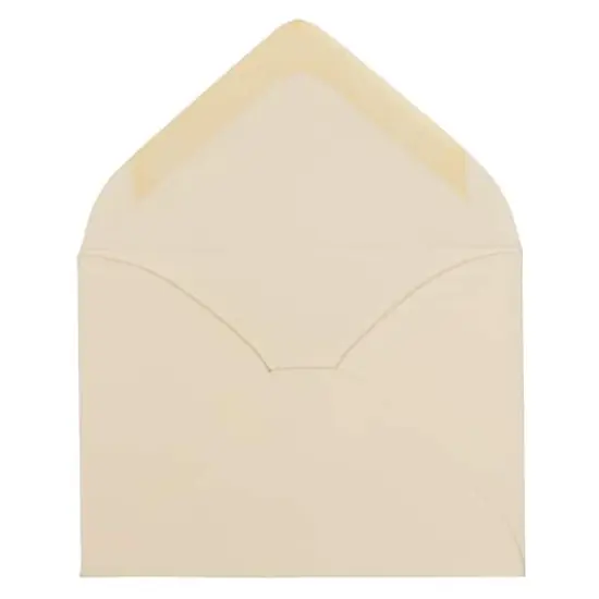 JAM Paper 2.75" x 3.75" Ivory Mini Commercial Envelopes, 100ct. {3}