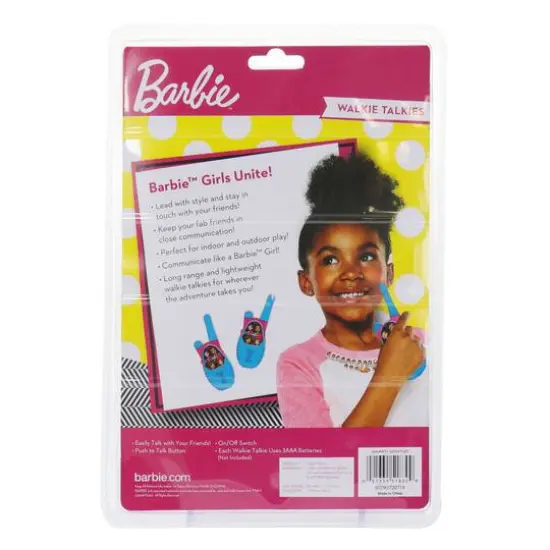 Barbie Girls Unite Walkie Talkie Set {6}
