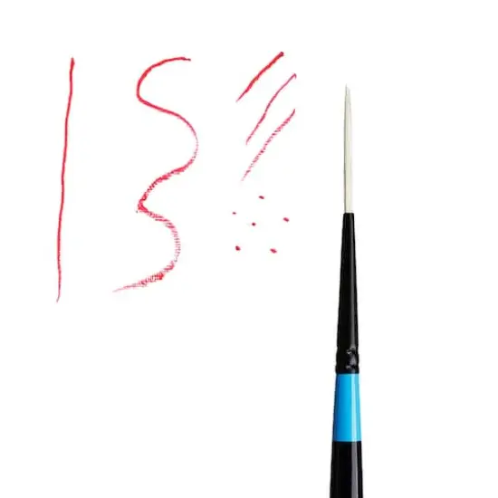 Princeton&trade; Aspen&trade; Synthetic Long Handle Liner Brush {4}