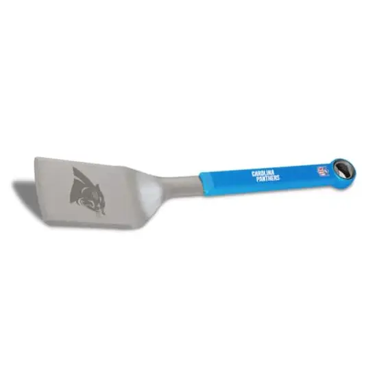 NFL Stainless Steel BBQ Spatula with Bottle Opener Carolina Panthers {4}