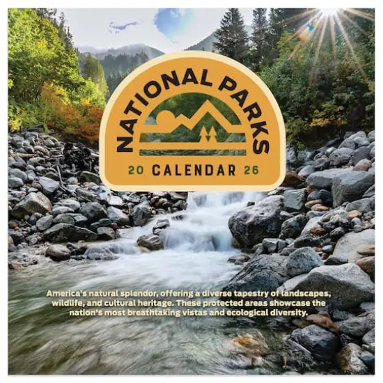 2026 National Parks Mini Calendar {1}