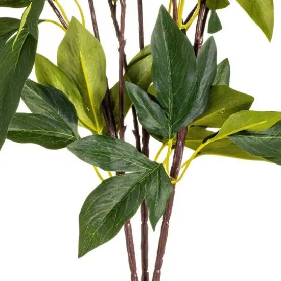 Artificial Beige Peony Spray {6}