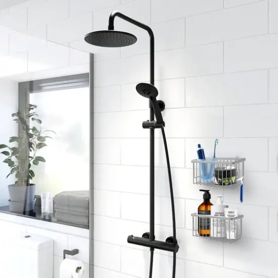 10" SunnyPoint Aluminum Rectangle Basket, 2ct. Silver {5}