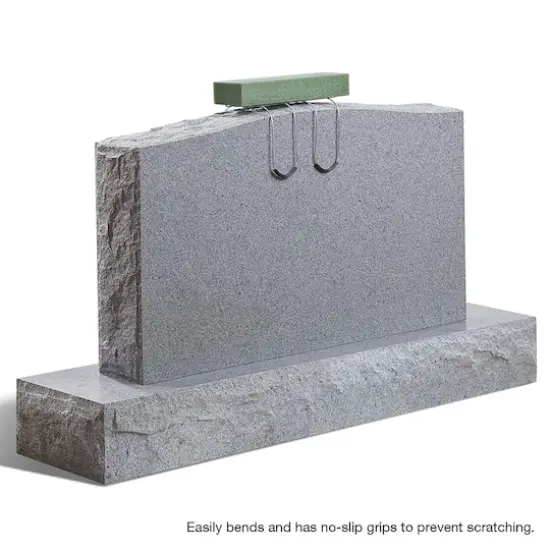 FloraCraft&reg; Floral Tombstone Hugger Green {6}