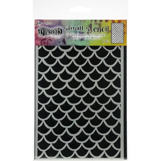 Dyan Reaveley's Dylusions Fishtails Stencils {1}