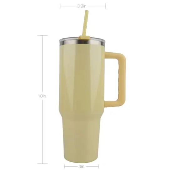 Stainless Steel Insulated Sparkle Tumbler by Ashland&reg; Yellow {5}