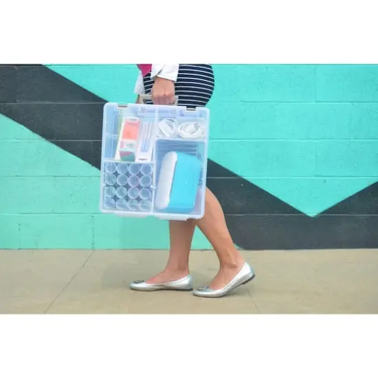 ArtBin® Double Deep With Accessory Tray & Dividers Super Satchel Box {4}