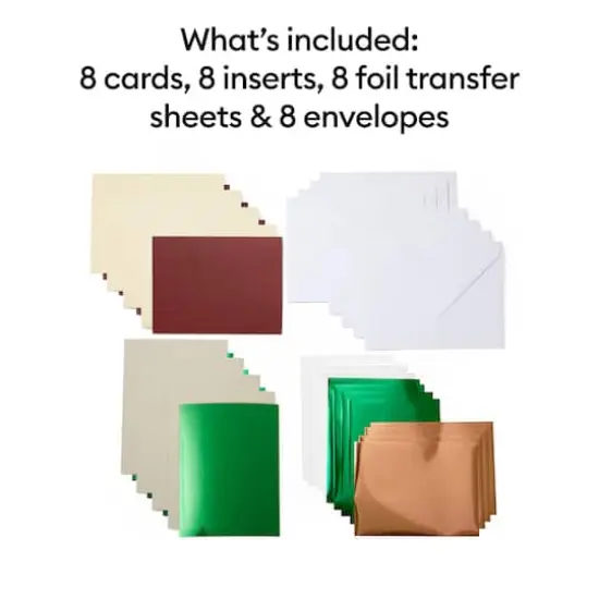 Cricut Joy&trade; A2 Foil Transfer Insert Cards, Cameron Sampler {3}