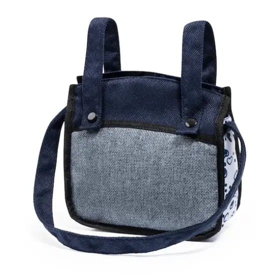 Bayer Design Neo Vario Blue & Gray Baby Doll Pram Set {5}