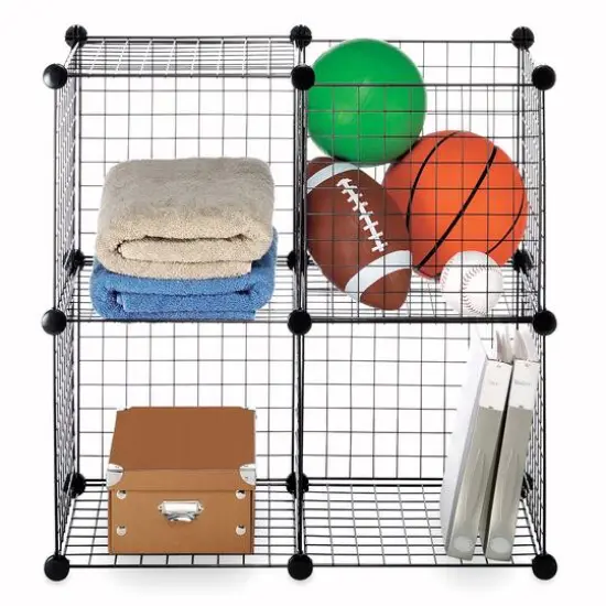 Whitmor Wire Storage Cubes Set {3}