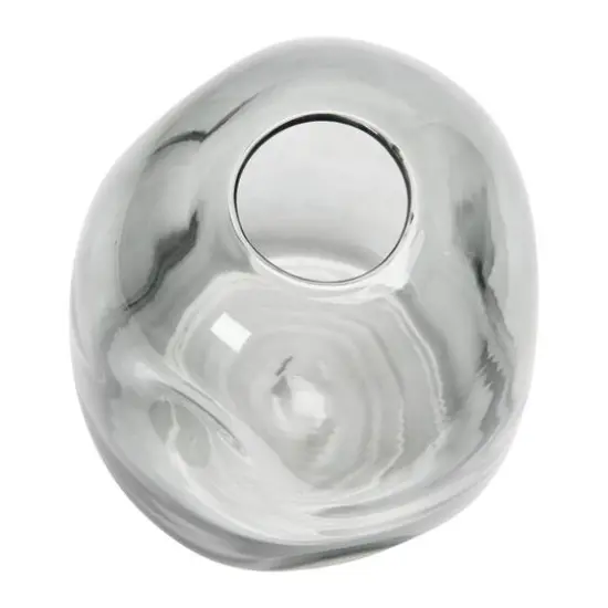 Hello Honey&reg; 10" Clear Glass Vase with Indentations {4}