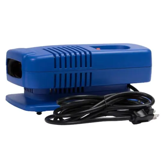 Champion Sports Cobalt Blue Deluxe Electric Inflating Pump {4}