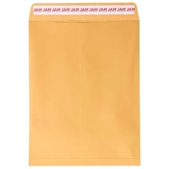 JAM Paper 10" x 13" Brown Kraft Manila Open End Catalog Premium Envelopes {1}