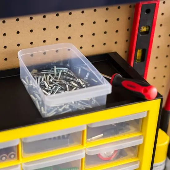 IRIS&reg; Yellow & Black 24-Drawer Parts Cabinet {9}