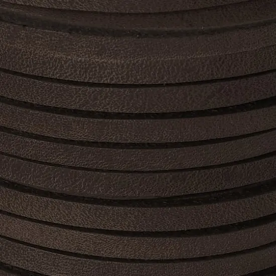 3.1mm Dark Brown Square Leather Cord, 2ct. by Bead Landing&trade; {1}