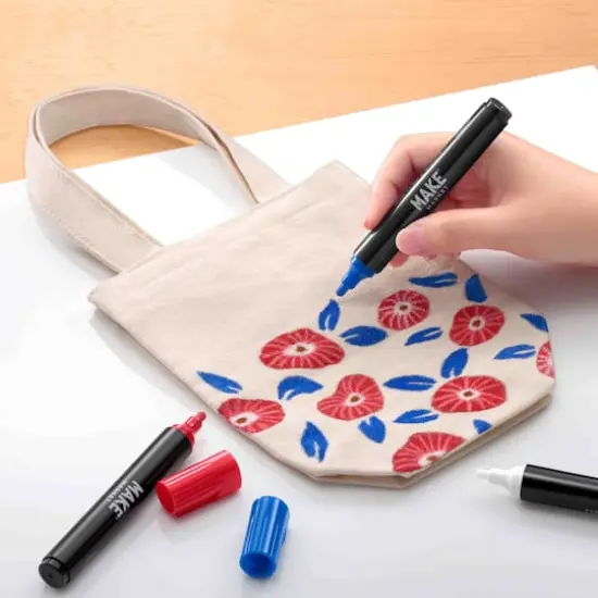 Primary Fabric Paint Marker Set by Make Market&reg; {3}