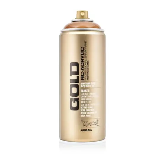 Montana&trade; Cans GOLD Transparent Spray Paint, 400mL T8310 Transparent Hazelnut {5}