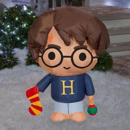 3ft. Airblown&reg; Christmas Inflatable Harry Potter {5}