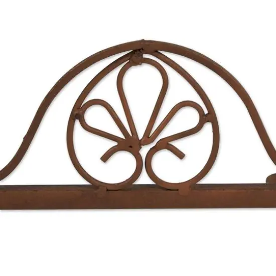 23" Rustic Triple Planter Stand {6}