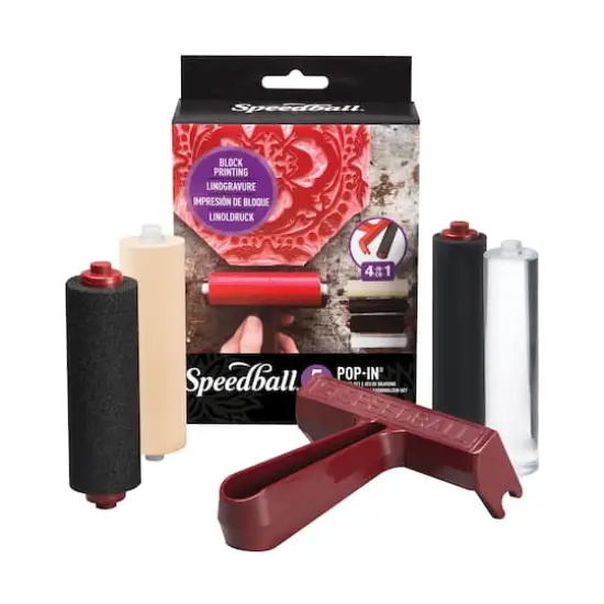 Speedball&reg; Pop-In&trade; Brayer Set {3}