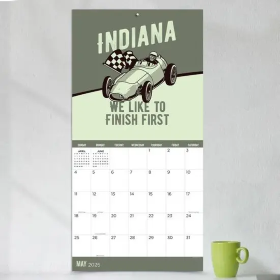 TF Publishing 2025 Home: Indiana Wall Calendar {4}