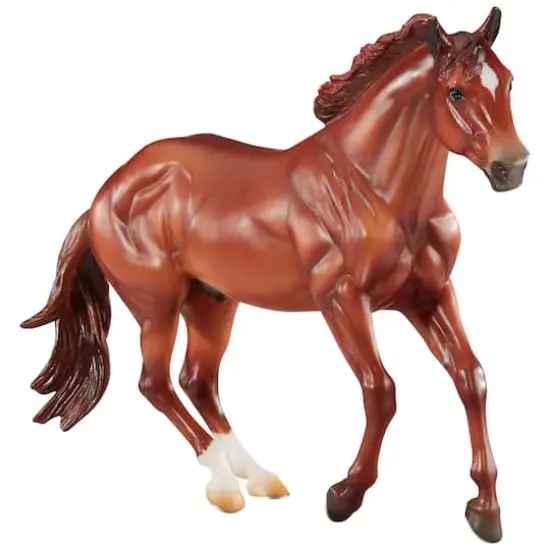 Reeves Breyer Checkers Mountain Trail Champion Horse Toy Model {1}
