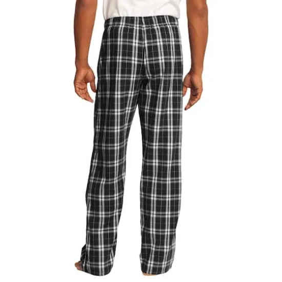 District&reg; Men's Flannel Plaid Pant Black {6}