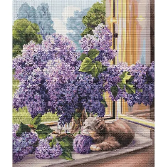 Luca-S The Dreamer Counted Cross-Stitch Kit {1}