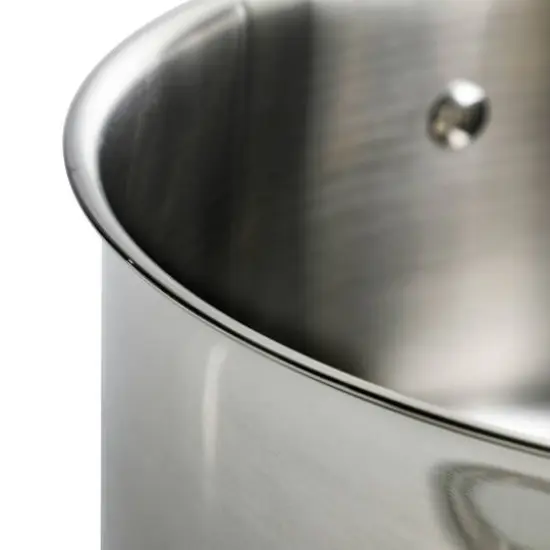 Martha Stewart 10 Piece Stainless Steel Cookware with Glass Lids Set {11}