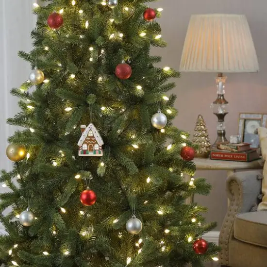 Mr. Christmas Nostalgic Ceramic Gingerbread House Ornament {3}