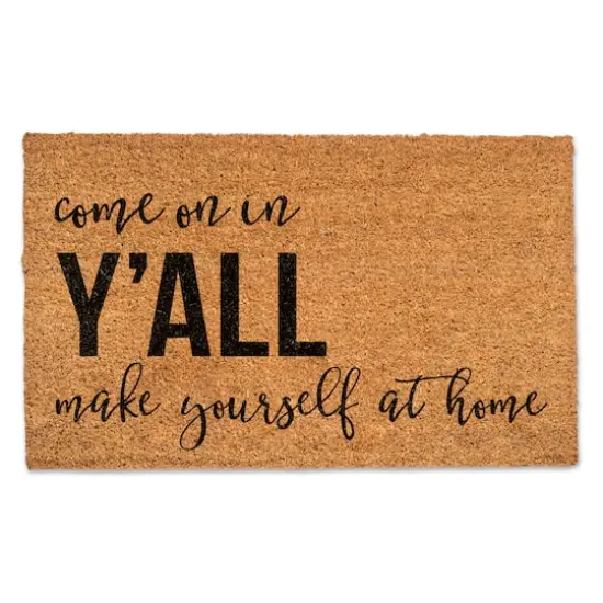 Come On In Y'all Doormat {1}