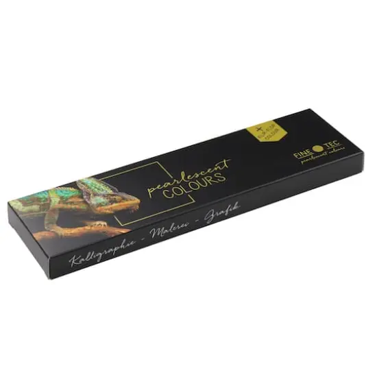 Finetec Pearlescent Cool Watercolor 6 Color Tin Set {1}