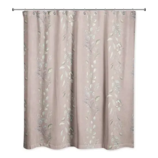 Vines Shower Curtain Blush {1}