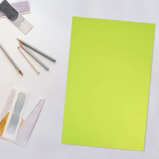JAM Paper Brite Hue Matte 11" x 17" 24lb. Paper, 100 Sheets Ultra Lime {4}