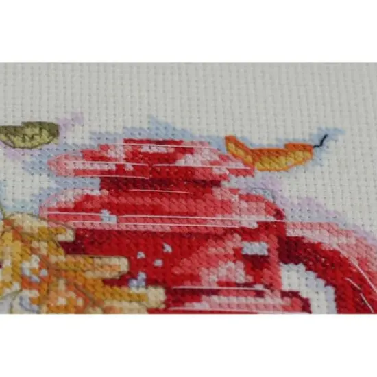 Abris Art Heat of October Cross-Stitch Kit  {4}