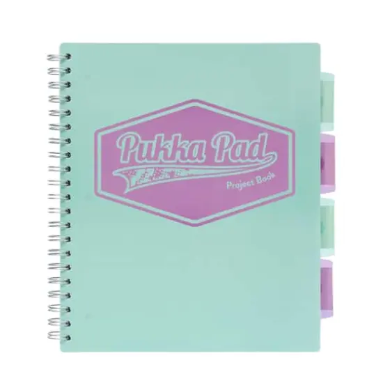 Pukka Pads Vision Letter-Size Project Book Set Pastel {4}