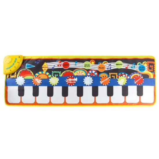 Toy Time Musical Piano Step Play Mat {8}