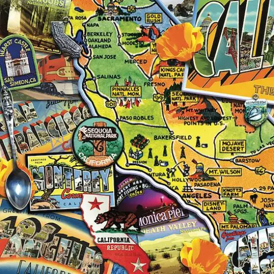 Hart Puzzles California Dreamin' 1000 Piece Puzzle {6}